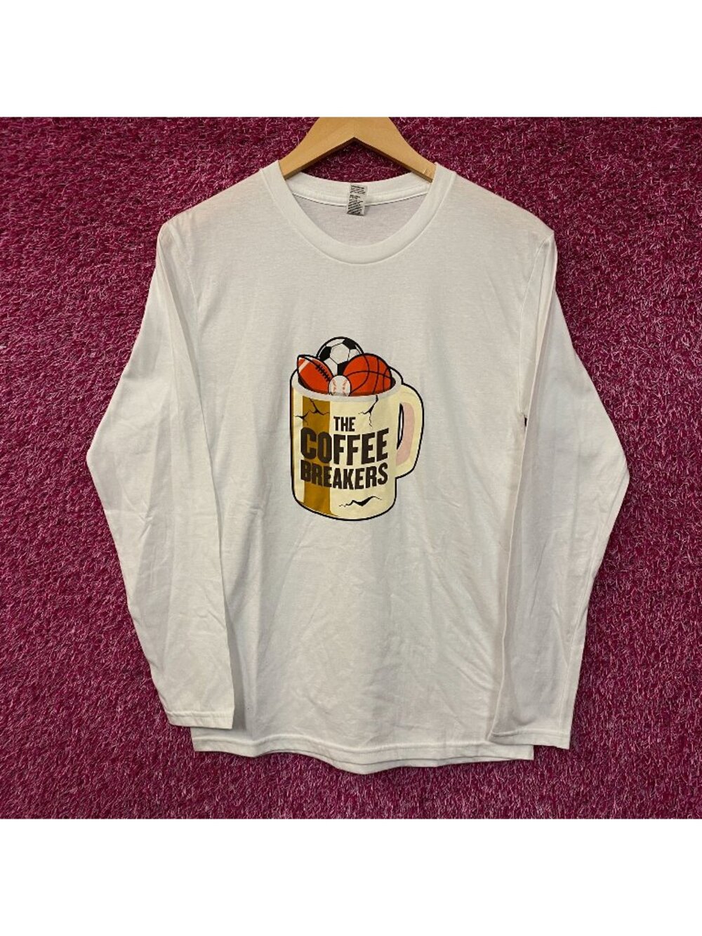 Cards & Coffee The Coffee Breakers Long Sleeve T-Shirt Small